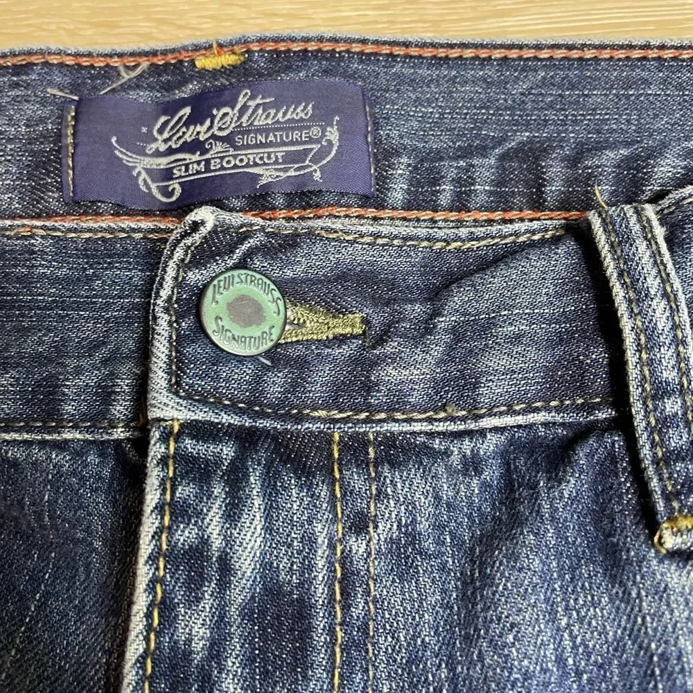 Y2K Men’s Signature by Levi Strauss & Co. Slim Bootcut Jeans